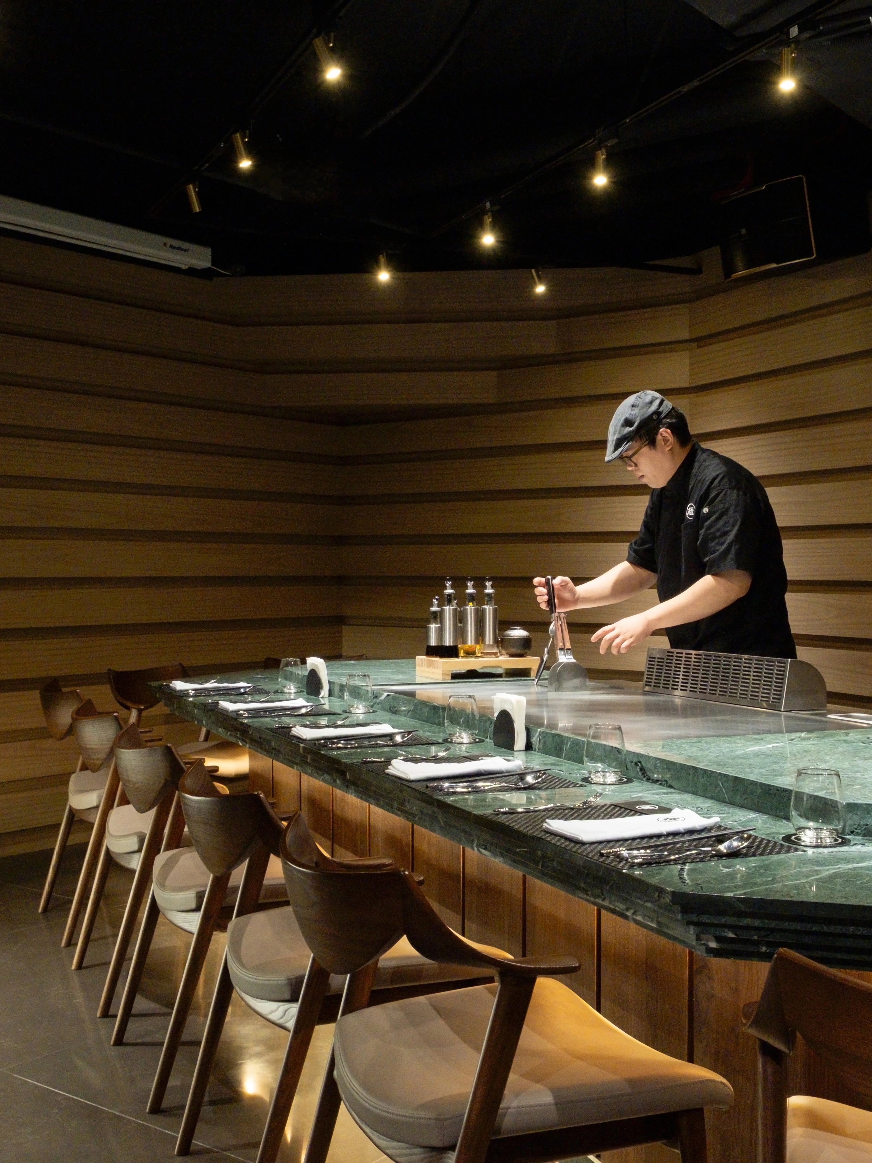 鐵板燒設計,台北鐵板燒,無煙鐵板燒