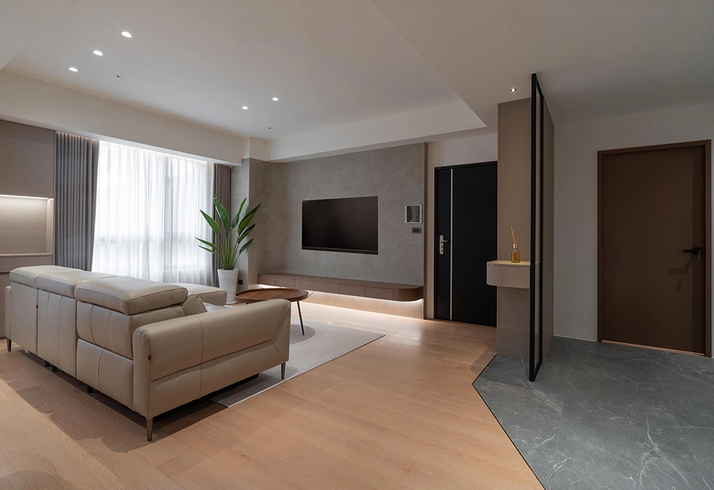 現代極簡室內設計客廳