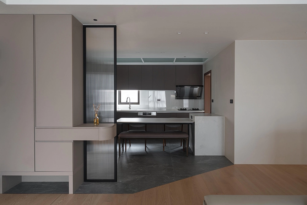 現代極簡室內設計廚房