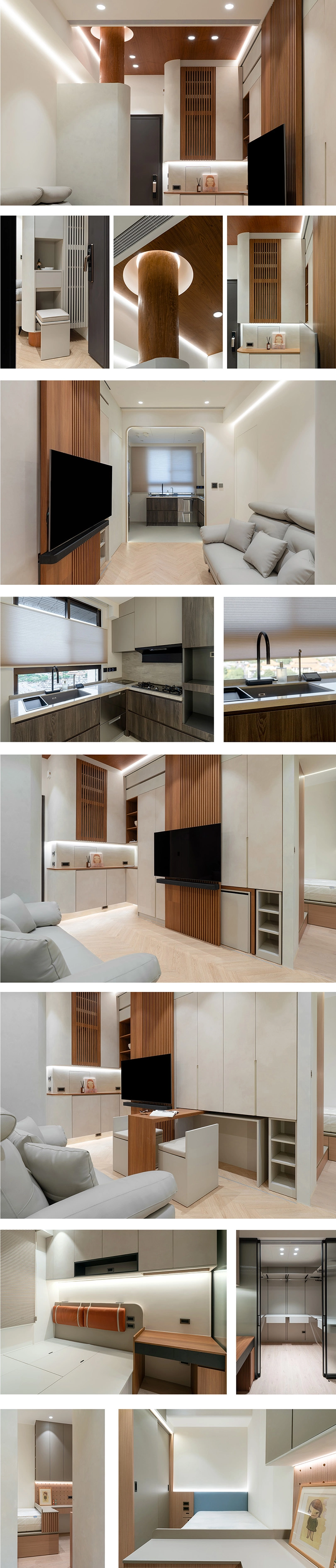 以收納設計打造13坪小宅大空間