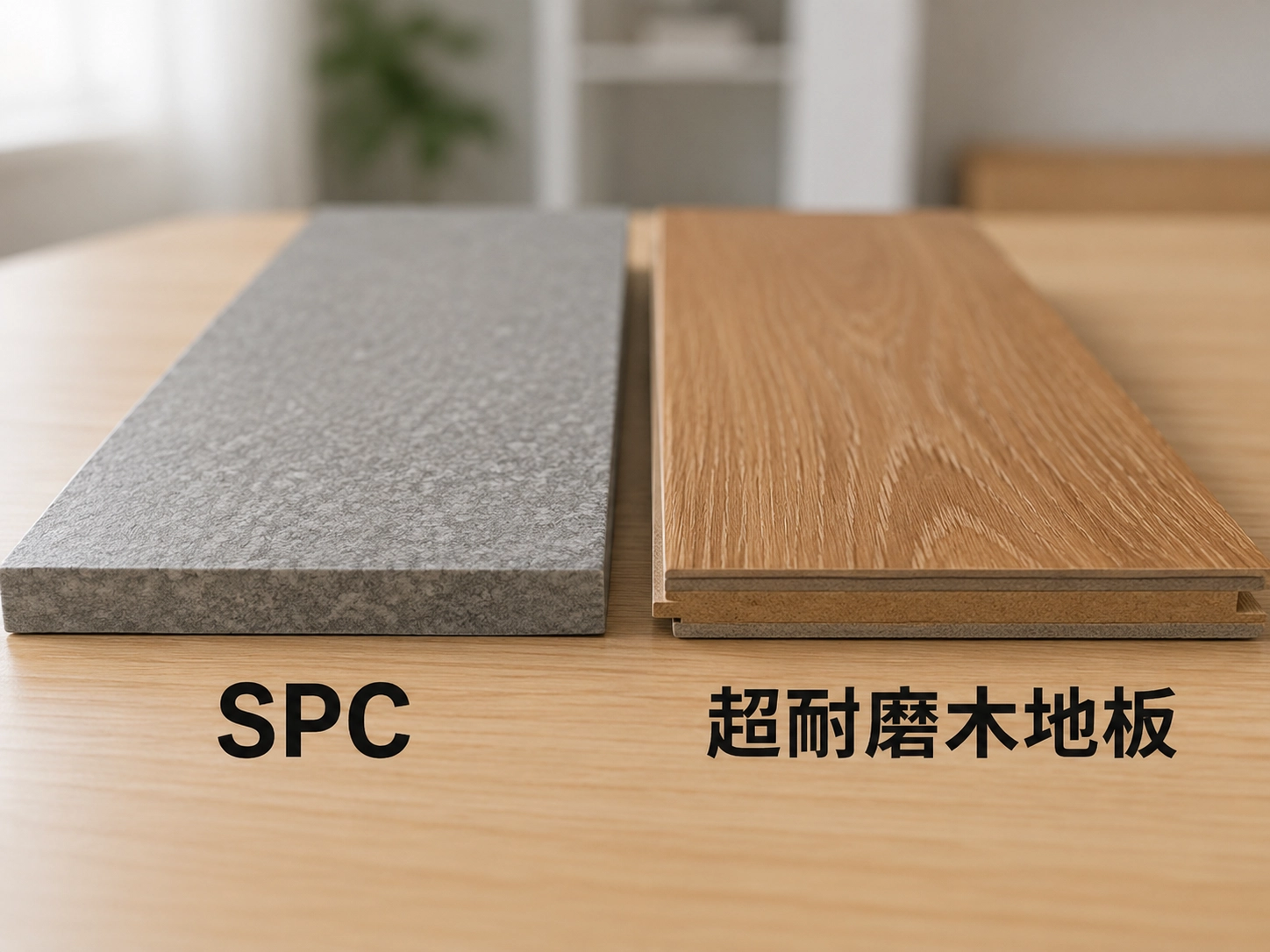 SPC與超耐磨木地板