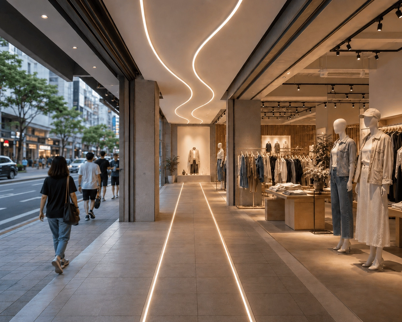 街邊服飾店案例